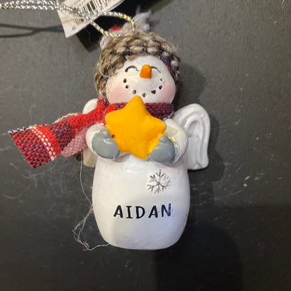 Snow Angel Ornament AIDAN