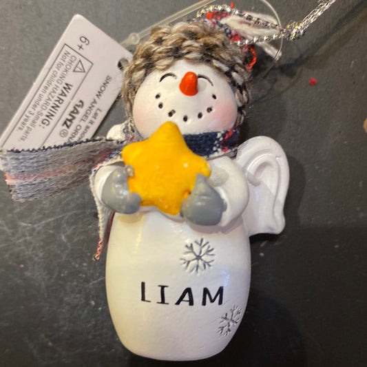 Snow Angel Ornament LIAM