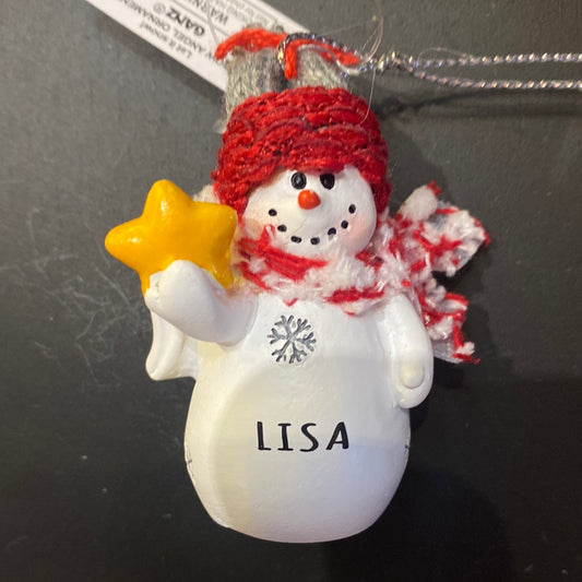 Snow Angel Ornament LISA