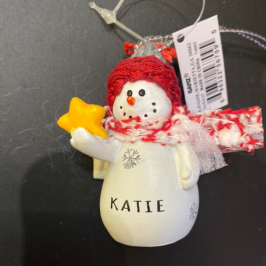 Snow Angel Ornament KATIE