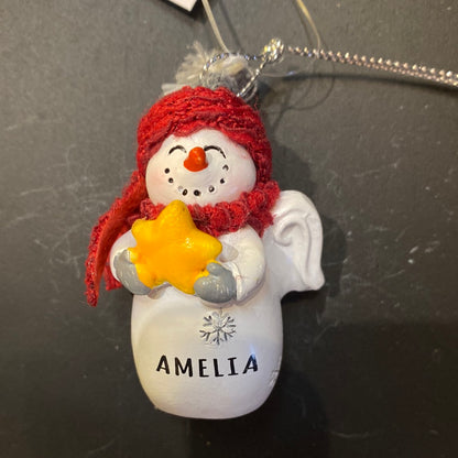 Snow Angel Ornament AMELIA