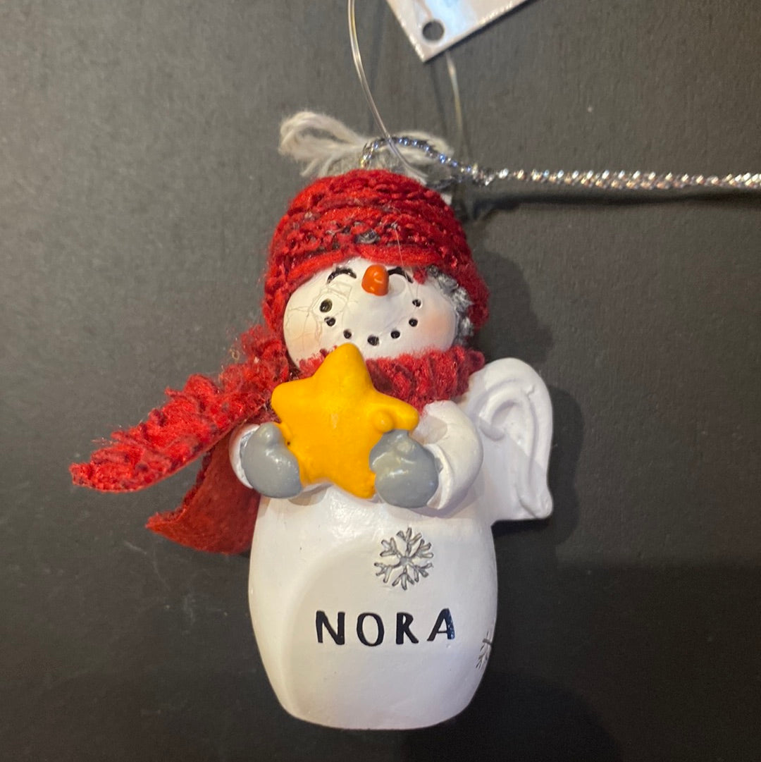 Snow Angel Ornament NORA