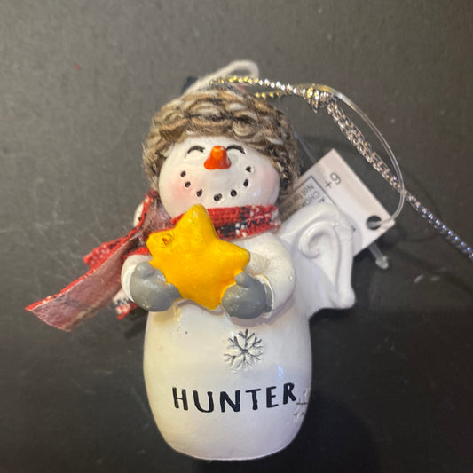 Snow Angel Ornament HUNTER