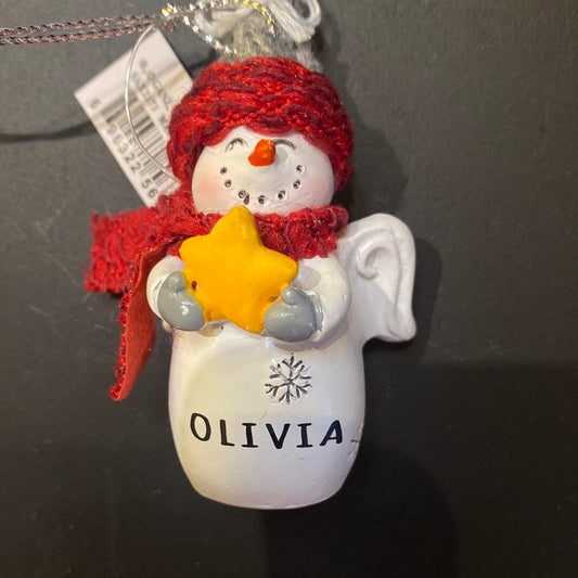 Snow Angel Ornament OLIVIA