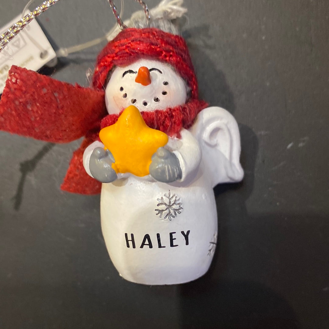 Snow Angel Ornament HALEY