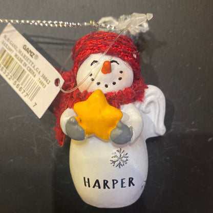 Snow Angel Ornament HARPER