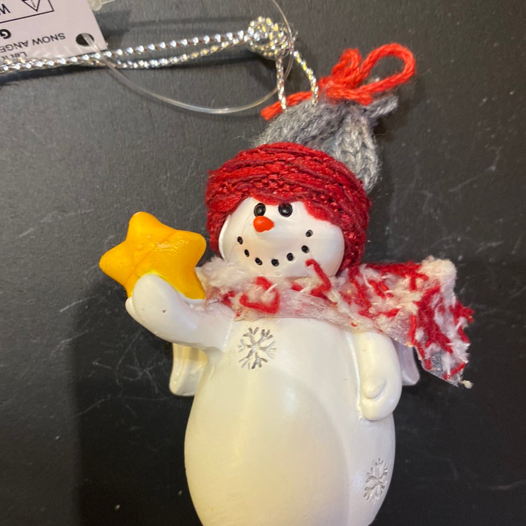 Snow Angel Ornament Blank B