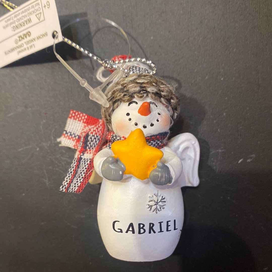 Snow Angel Ornament GABRIEL