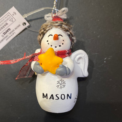 Snow Angel Ornament MASON