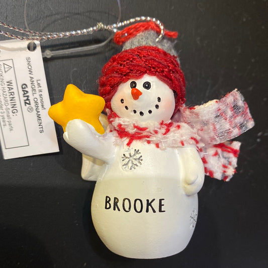 Snow Angel Ornament BROOKE