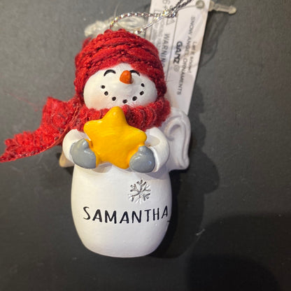 Snow Angel Ornament SAMANTHA
