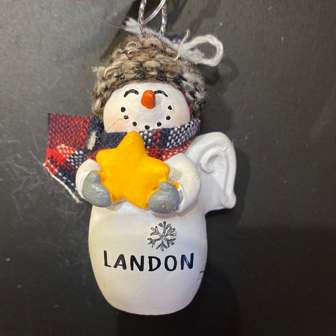 Snow Angel Ornament LANDON