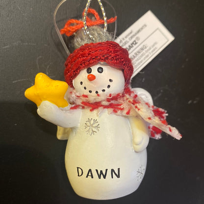 Snow Angel Ornament DAWN