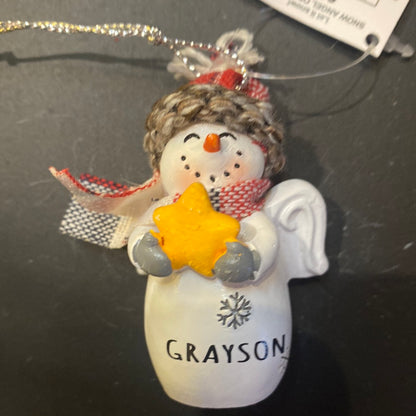 Snow Angel Ornament GRAYSON