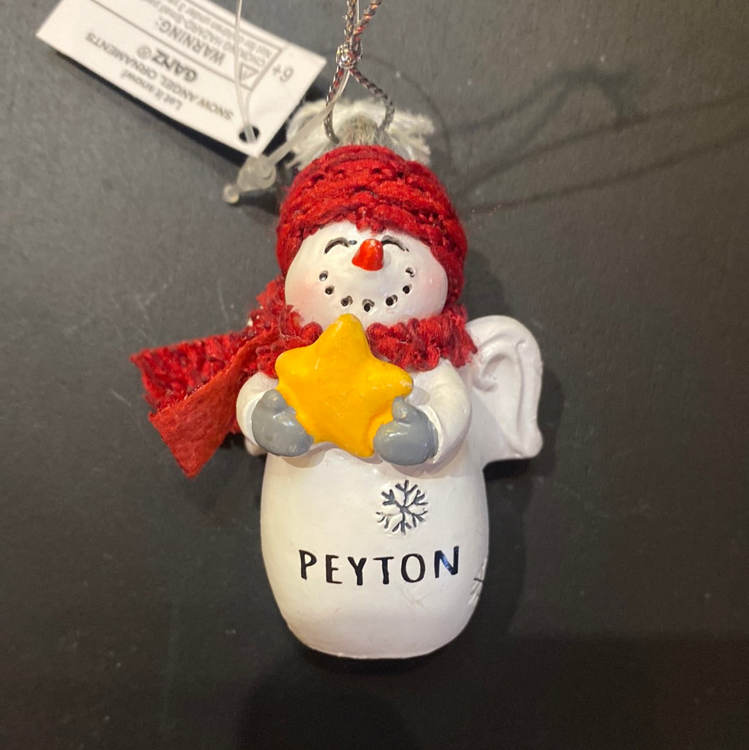 Snow Angel Ornament PEYTON