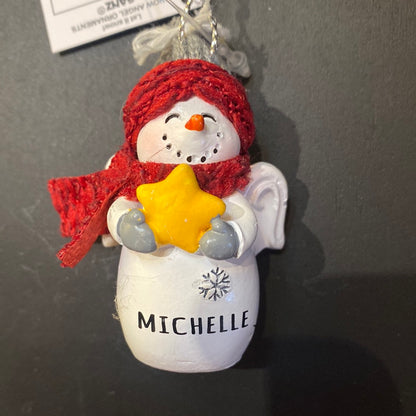 Snow Angel Ornament Michelle