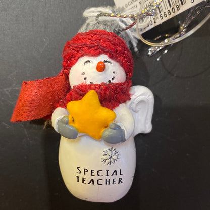 Snow Angel Ornament Special Teacher