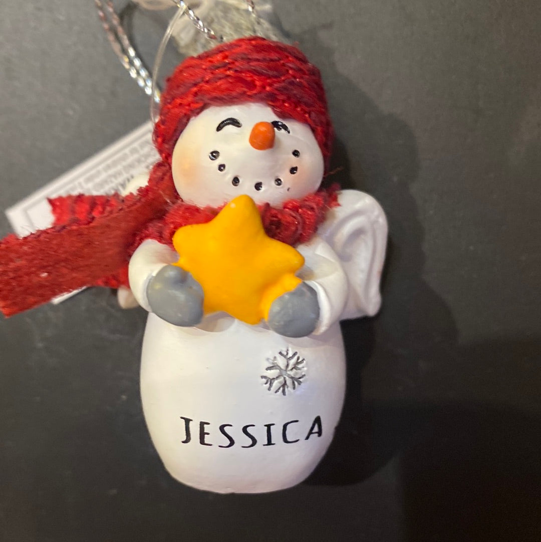 Snow Angel Ornament JESSICA