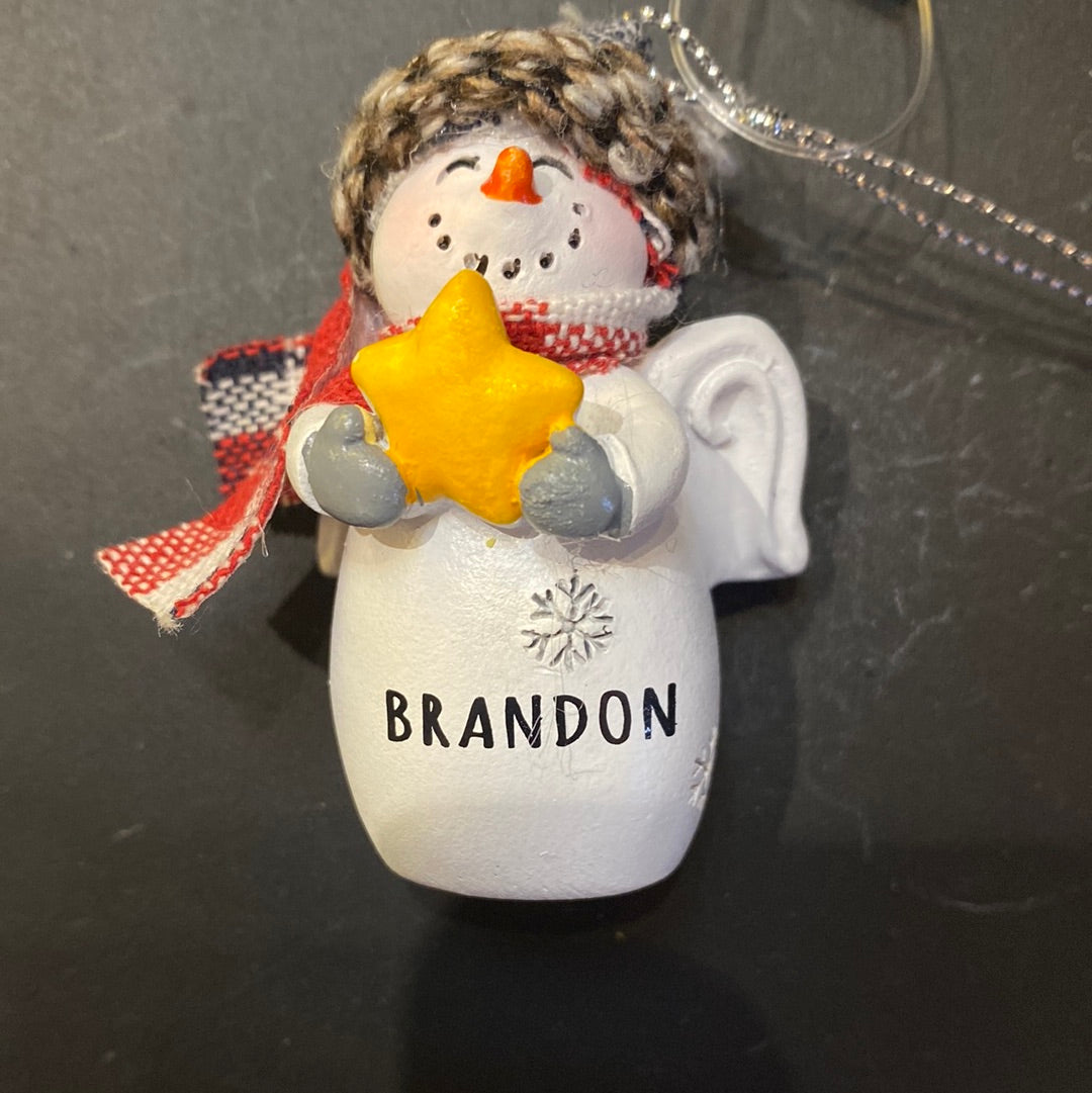 Snow Angel Ornament BRANDON