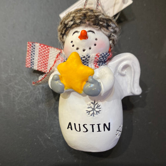 Snow Angel Ornament AUSTIN