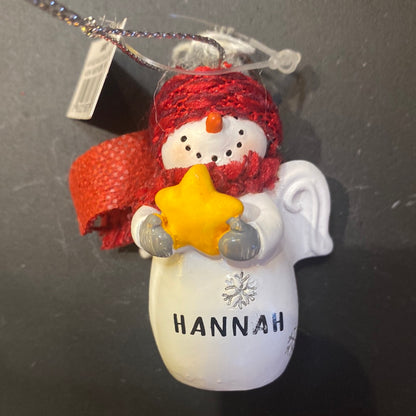 Snow Angel Ornament HANNAH