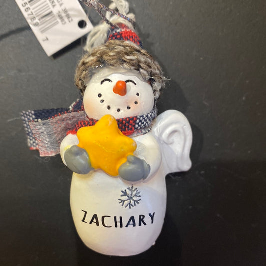 Snow Angel Ornament ZACHARY