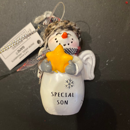 Snow Angel Ornament Special Son