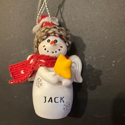 Snow Angel Ornament JACK