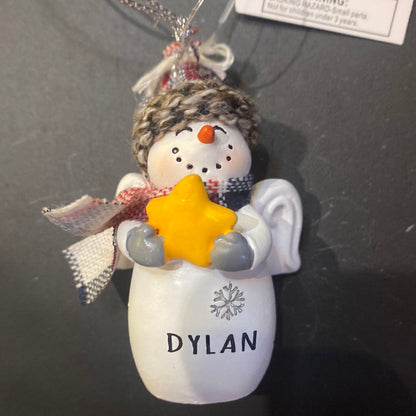 Snow Angel Ornament DYLAN