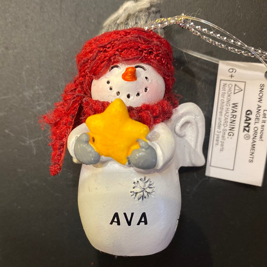 Snow Angel Ornament AVA