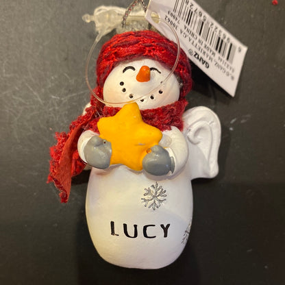 Snow Angel Ornament LUCY