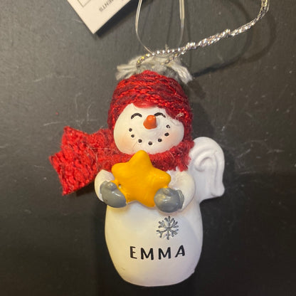 Snow Angel Ornament EMMA