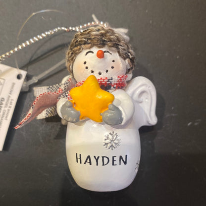 Snow Angel Ornament HAYDEN