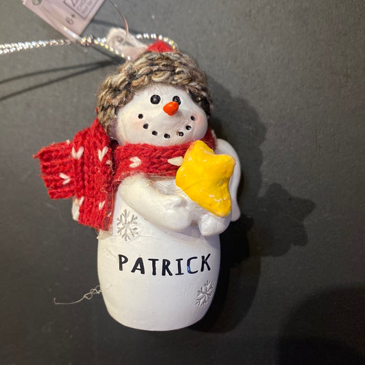 Snow Angel Ornament PATRICK