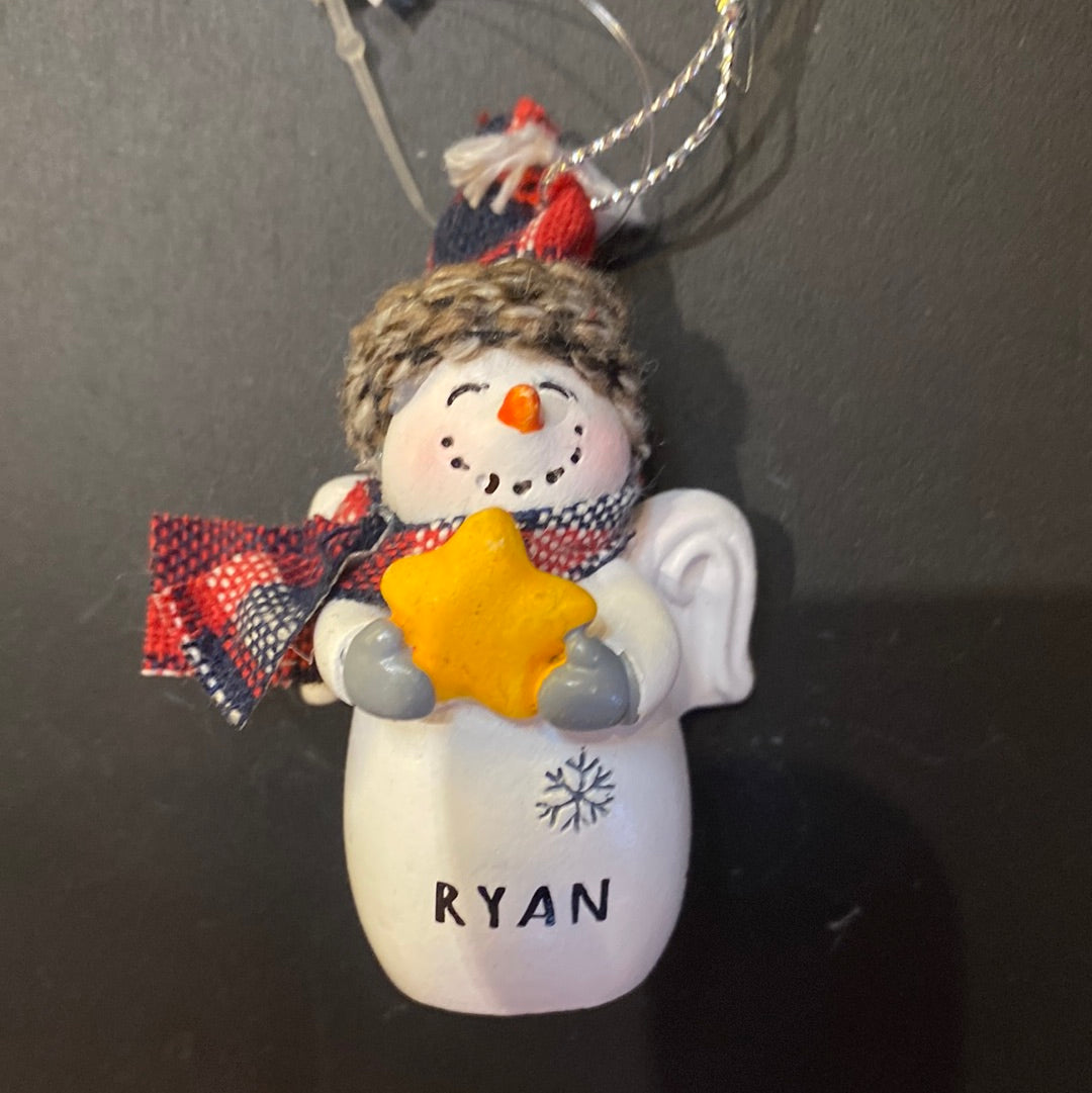 Snow Angel Ornament RYAN