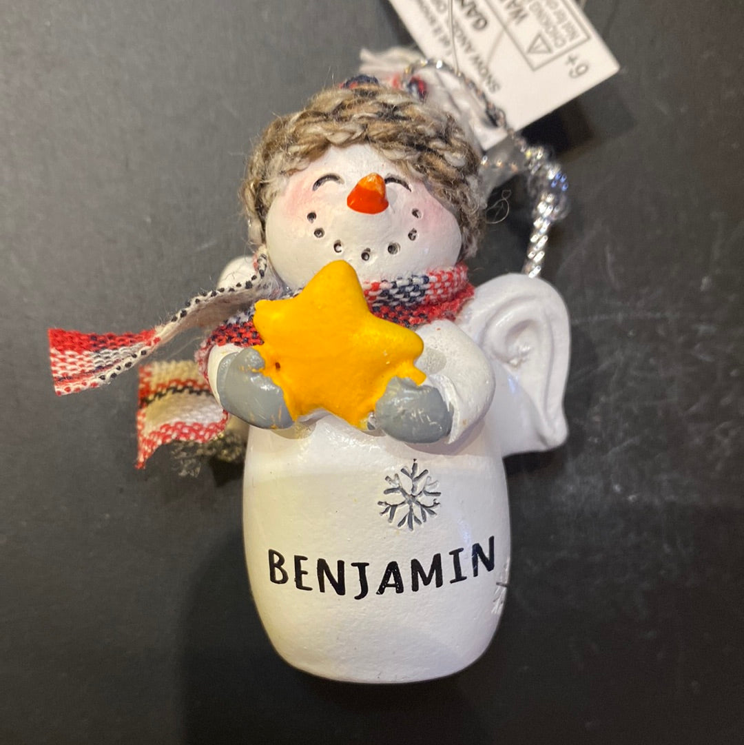 Snow Angel Ornament BENJAMIN