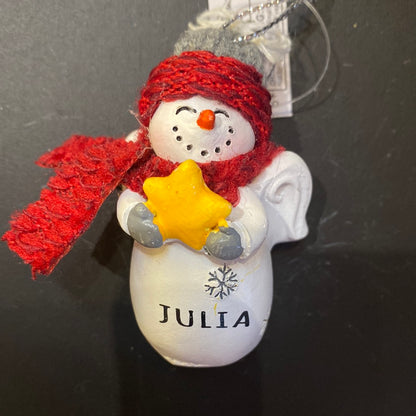 Snow Angel Ornament JULIA