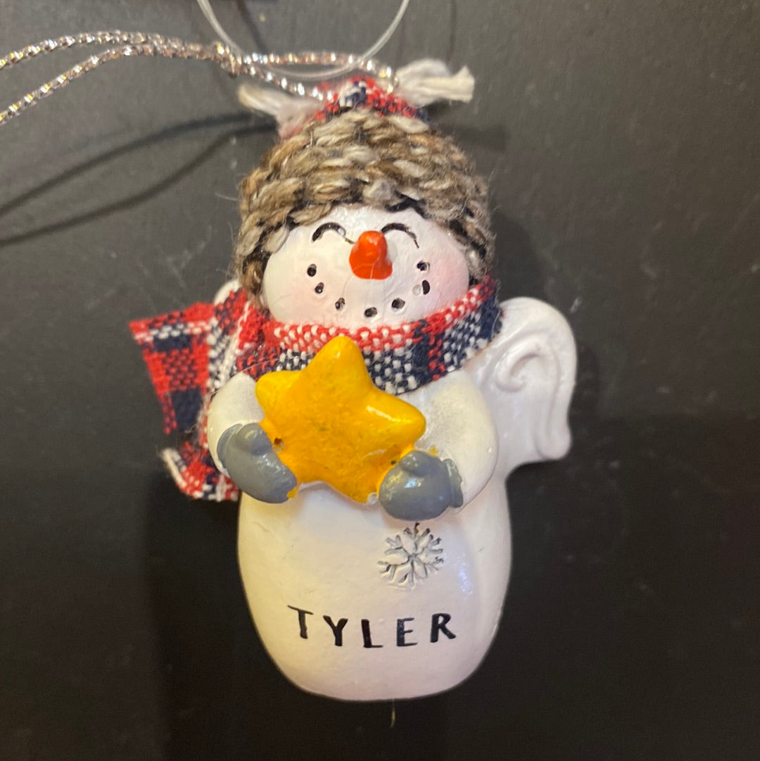 Snow Angel Ornament TYLER