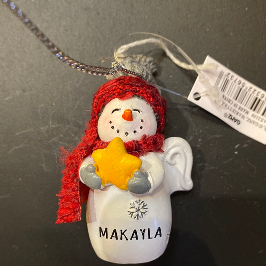 Snow Angel Ornament MAKAYLA