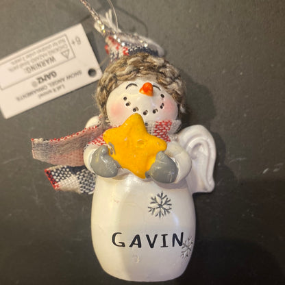 Snow Angel Ornament GAVIN