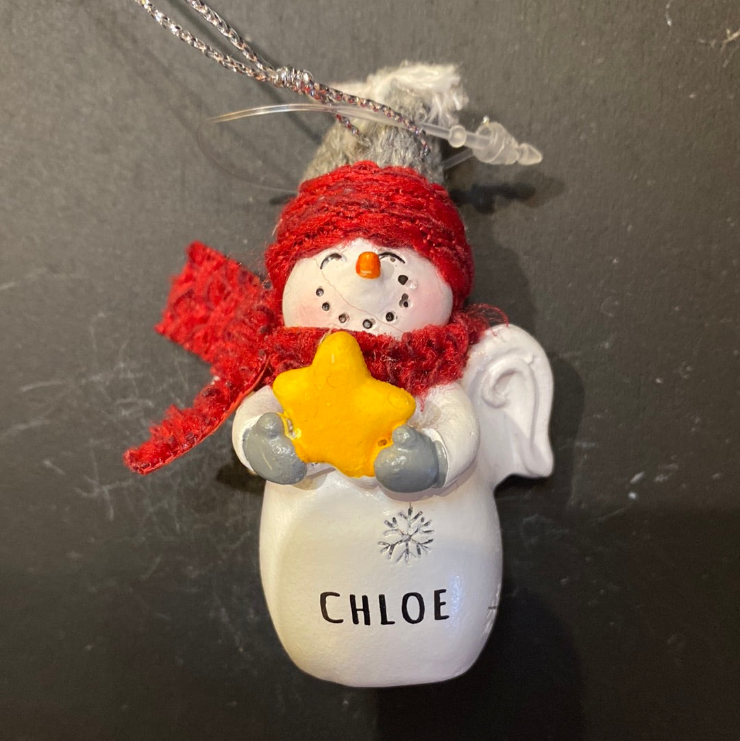 Snow Angel Ornament CHLOE