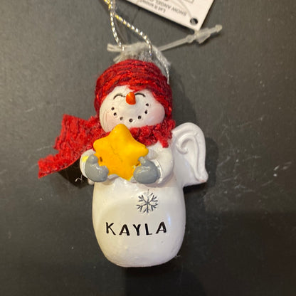 Snow Angel Ornament KAYLA