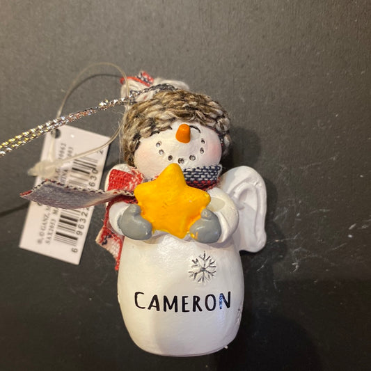 Snow Angel Ornament CAMERON