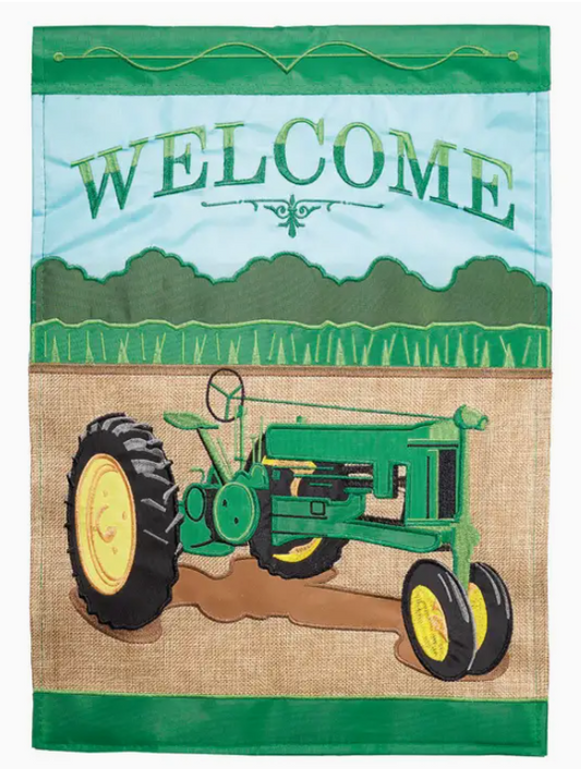 Tractor Welcome Poly FM