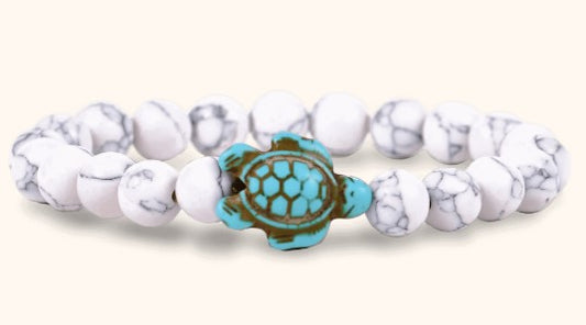 The Journey Bracelet White Howlite by Fahlo