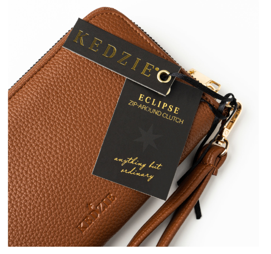 Kedzie Eclipse Zip-Around Clutch