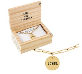 Boxed Link Necklace Gift - Loved.
