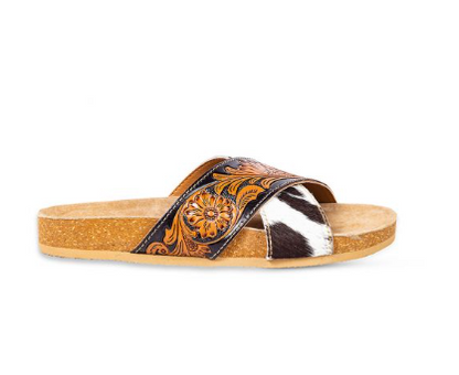 Nevada Hand-tooled Sandals