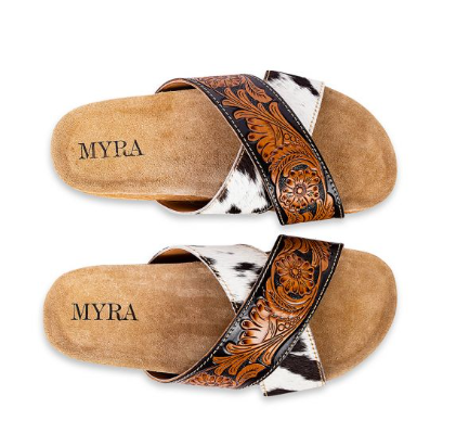 Nevada Hand-tooled Sandals