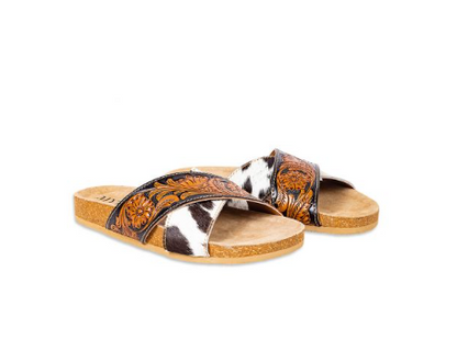 Nevada Hand-tooled Sandals